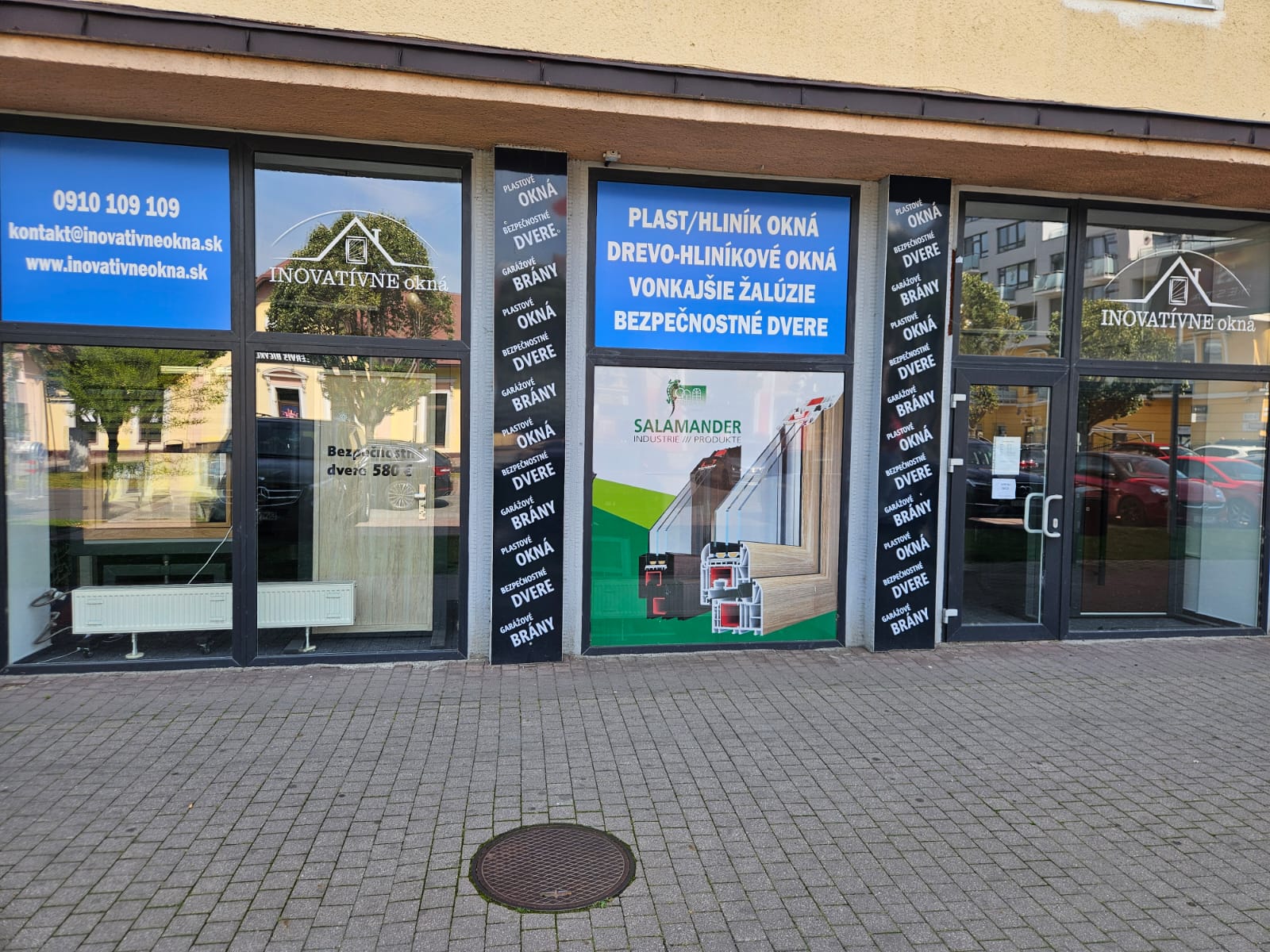 Predajňa Inovatívne okná